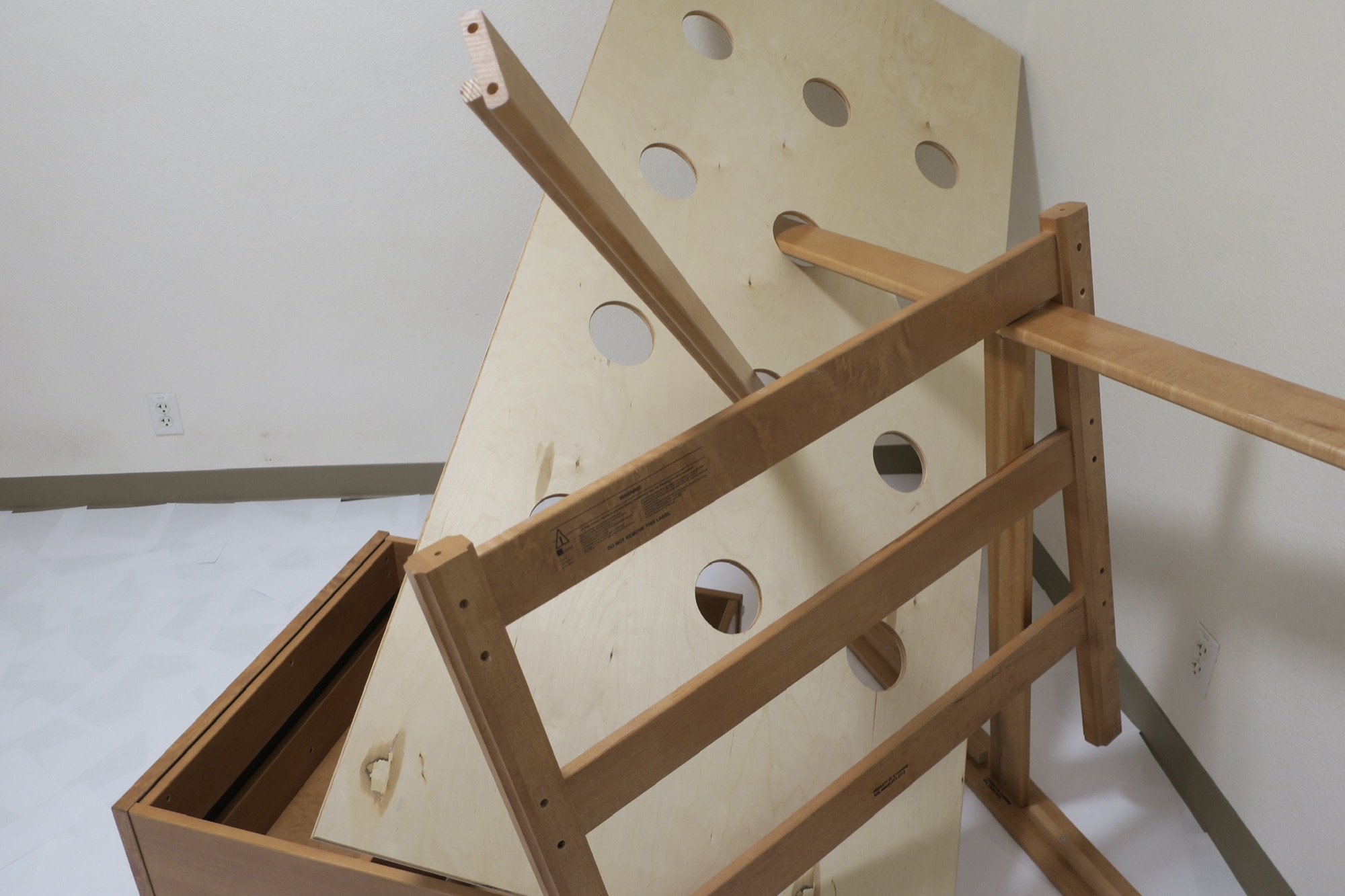 2: A Monument, 2023 — installation view, corner of the room
