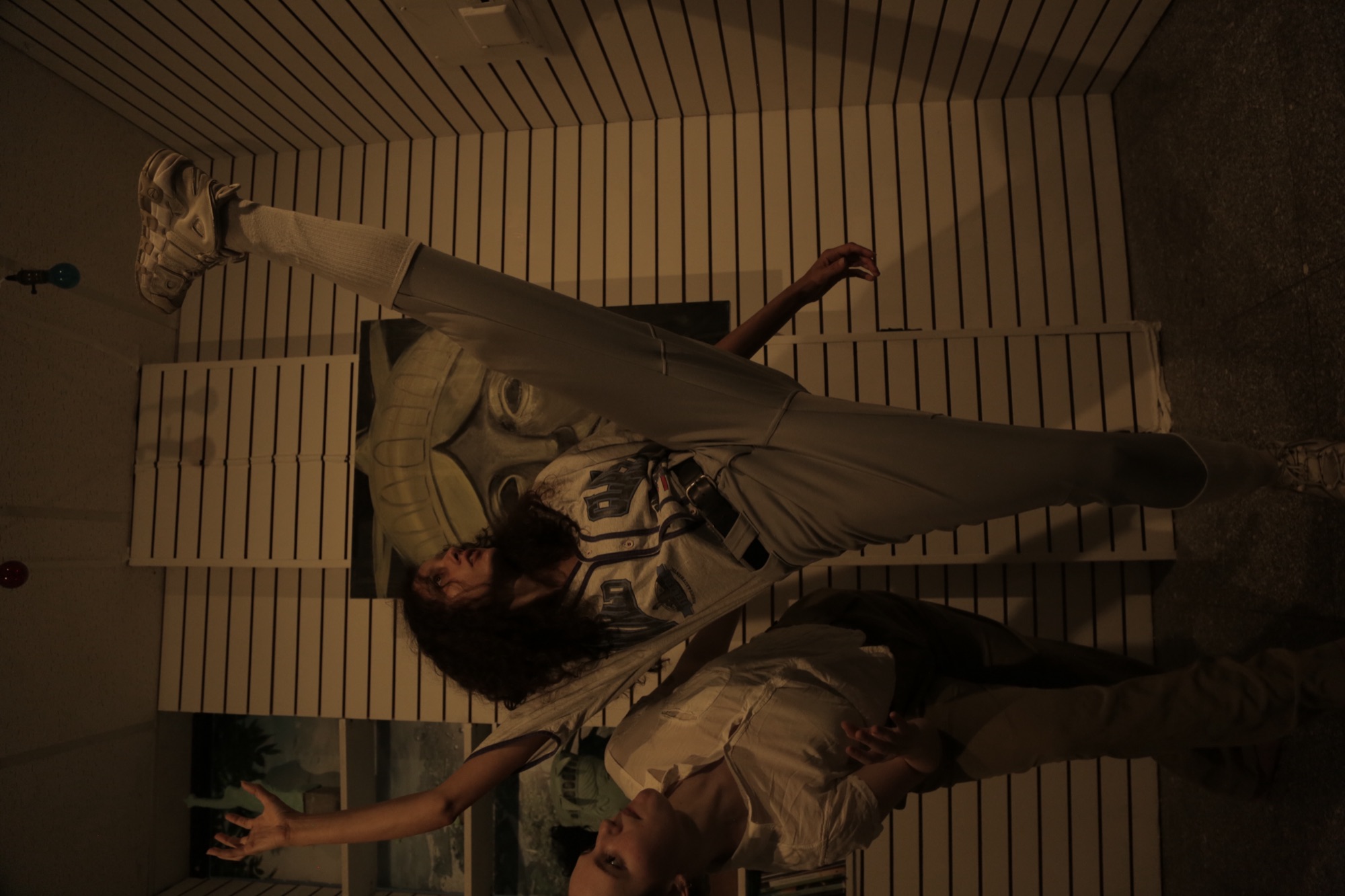 Scenes From American Culture, 2023 — performance still, Pop Gun Art Gallery